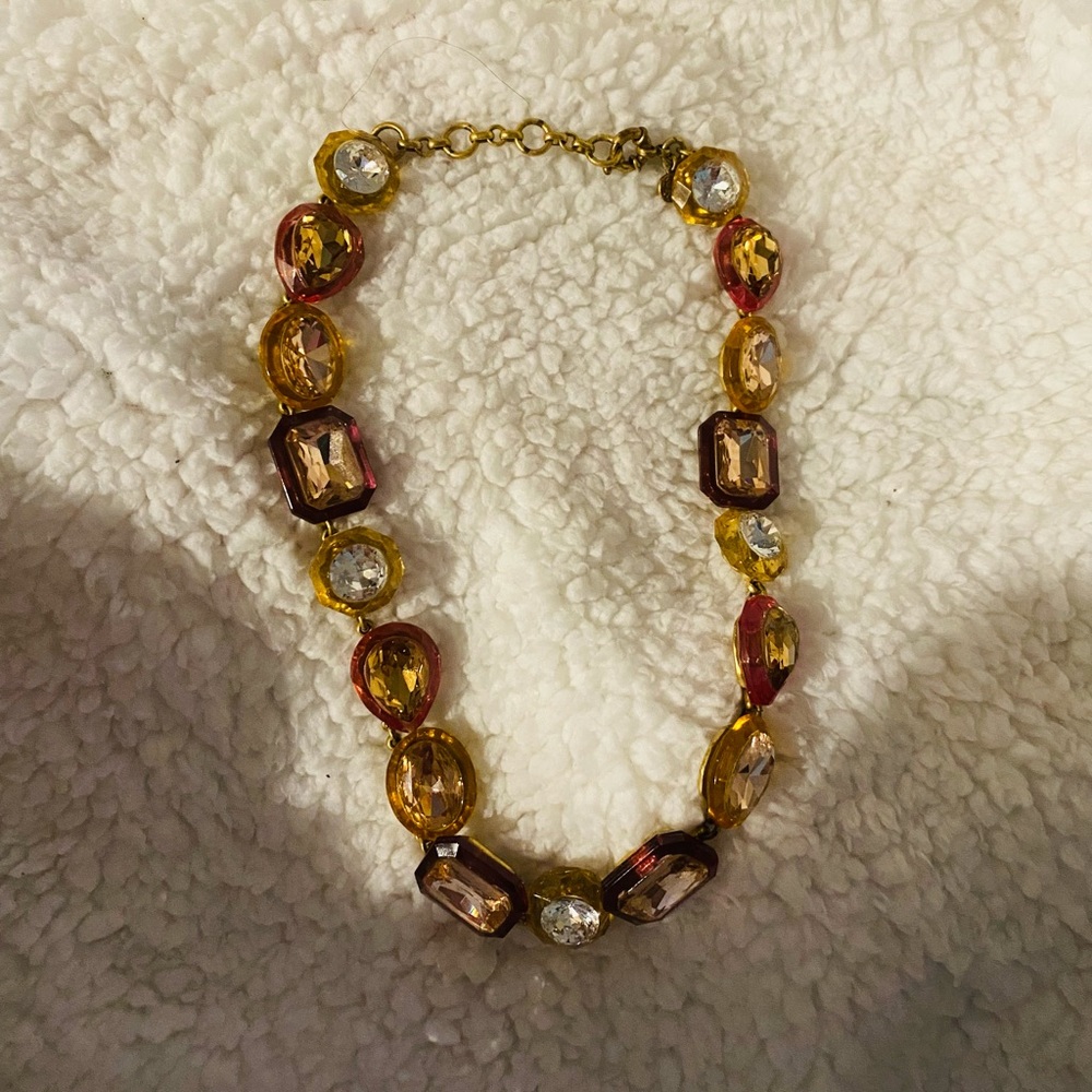 Beautiful multi colored J. Crew Necklace